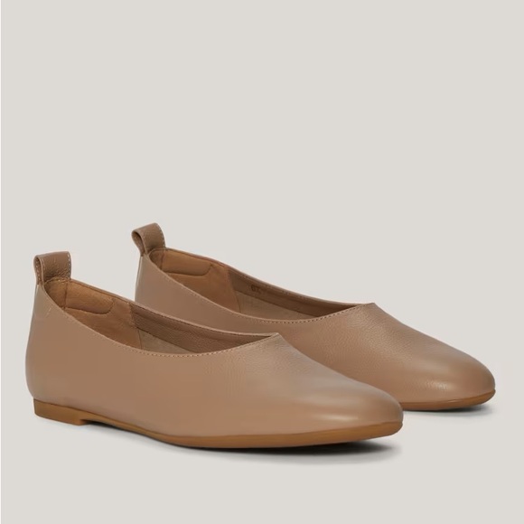 Everlane day glove ballet flat shoes tan size 8 good condition - Picture 2 of 7